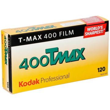 Kodak T-Max 400 120 formāta filma 1 gab. no 5-pakas