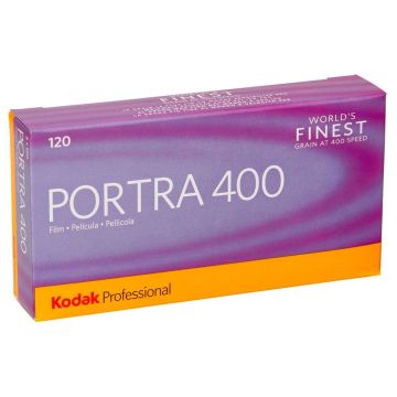 Kodak Portra 400 120 formāta filma 1 gab. no 5-pakas