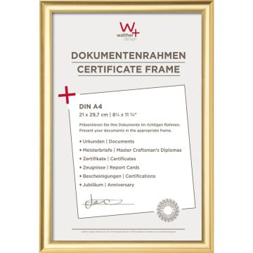 Walther Trendstyle 21x29,7 Resin zelta DIN A4 KP130G