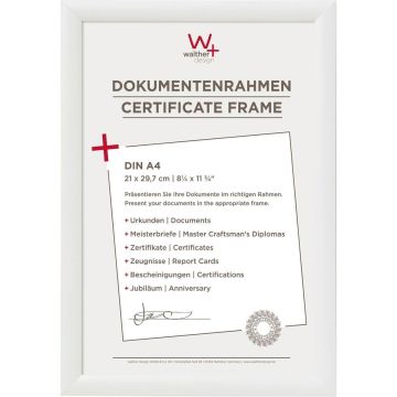 Walther Trendstyle 21x29,7 Resin balts DIN A4 KP130W