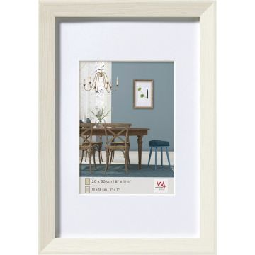 Walther Fiorito balts 20x30 Wood incl. Passepartout EF030W