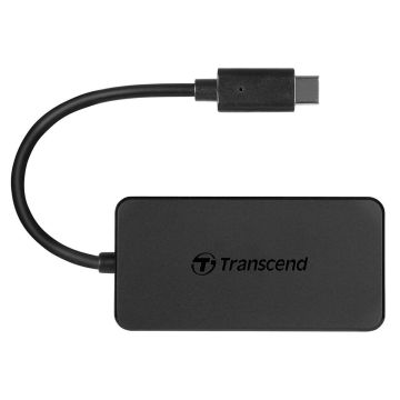 Transcend 4 portu USB 3.1 Hub (Sadalītājs) ar USB Type-C kabeli