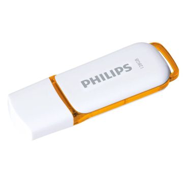 Philips USB 2.0 128GB Snow Edition oranžs