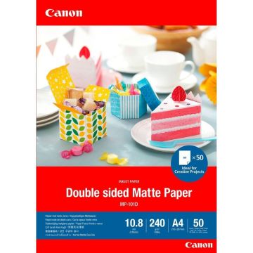 Canon MP-101 D A 4, 50 Loksnes Abpusējais matēts papīrs, 240 g