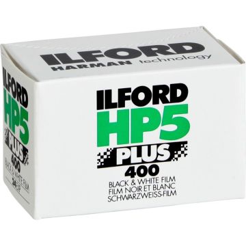 Ilford HP5 Plus Melnbaltā foto filma 135/24 kadri ISO400