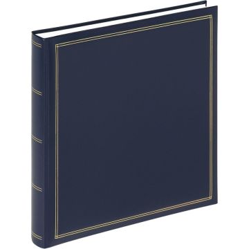 Walther Monza Pašlīmējošs albums 26x30 cm, 30 lapas, zils SK124L