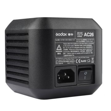 Godox AD600PRO maiņstrāvas adapteris priekš AD600 zibspuldžu vienībām
