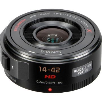Panasonic Lumix 3,5-5,6/14-42 mm G X Vario PZ melns