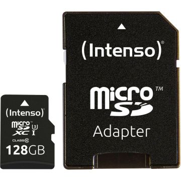 Intenso microSDXC 128GB C10 UHS-I Professional + Adapteris