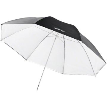 Walimex 2in1 Reflex & Caurspīdīgs lietussargs balts 109cm