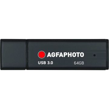 AgfaPhoto USB 3.0 64GB melns