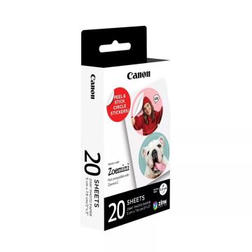 Canon ZP-2030-2C ZINK Circle Sticker 3.3 cm (20 sheets)