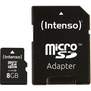 Intenso microSDHC 8GB Class 10 memory card