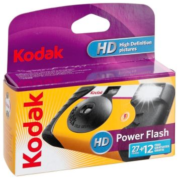 Kodak vienreizlietojamā kamera Power Flash 27+12