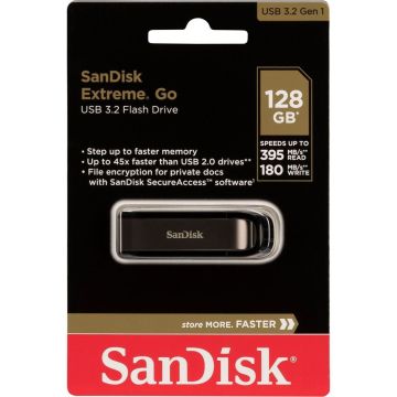 SanDisk Cruzer Extreme Go 128GB USB 3.2 SDCZ810-128G-G46 zibatmiņa