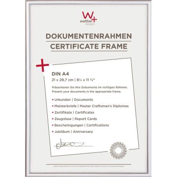 Walther New Lifestyle 21x29,7 Resin sudraba DIN A4 KV130S