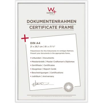 Walther New Lifestyle 21x29,7 Resin balts DIN A4 KV130W