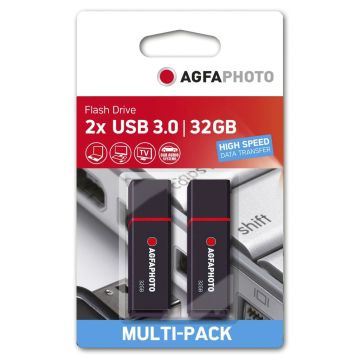 AgfaPhoto USB 3.0           32GB black MP2