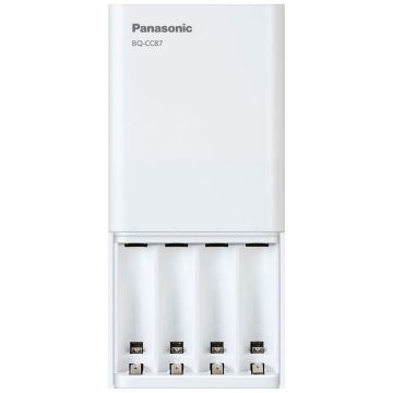 Panasonic Eneloop Smart Plus USB ceļojumu lādētājs BQ-CC87 bez akumulatora
