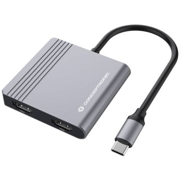 Conceptronic DONN13G 4-in-1 USB 3.2 docking