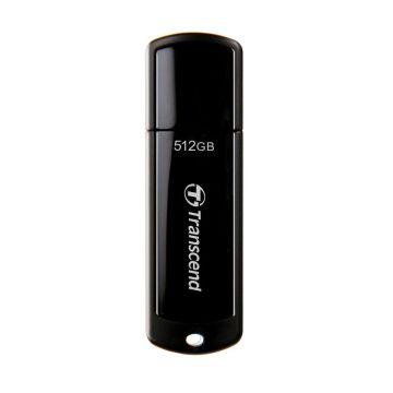 Transcend 512GB JetFlash 700 USB 3.1 melns