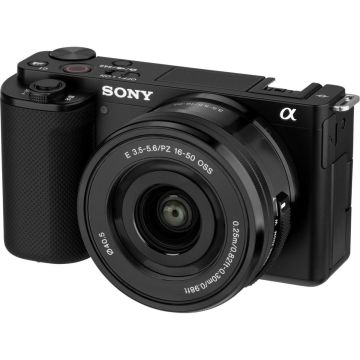 Sony ZV-E10L Vloģeru bezspoguļa kameras komplekts ar 16-50mm OSS objektīvu