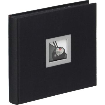 Walther Black & White Foto albums, grāmatas iesējums, 27x26 cm, melns, FA209B