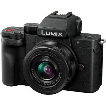 Panasonic Lumix DC-G100D melns + H-FS 12-32