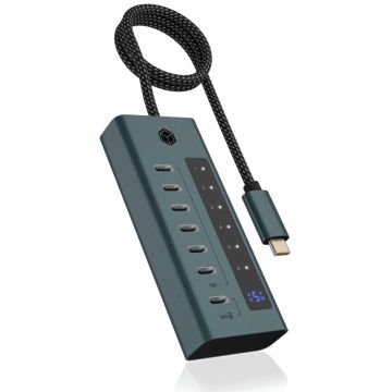 ICY BOX IB-HUB1457-C31 USB Hub (Sadalītājs)