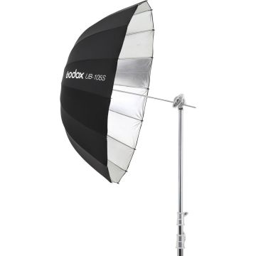 Godox 105cm parabolisks dziļais lietussargs sudrabs