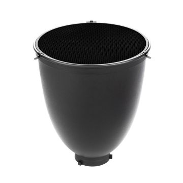 Caruba 11" virzītās gaismas reflektors ar Bowens bajoneti, difuzoru un 2 šūnām