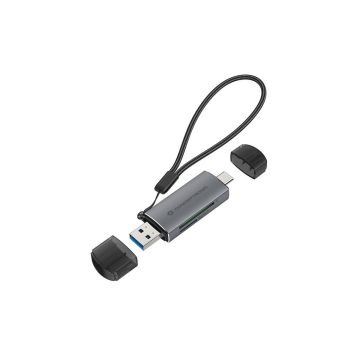 Conceptronic BIAN05G 2-in-1 dual plug card reader