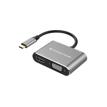 Conceptronic DONN16G 4-in-1 dockingStacija