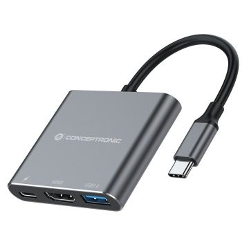 Conceptronic DONN18G 3-in-1 Piekarināmā stacija