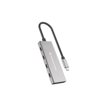 Conceptronic HUBBIES16G 4-Port USB 3.2 Gen-2 Centrs, 10Gbps