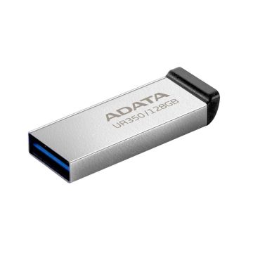 ADATA USB 3.2 Zibatmiņa UR350 128GB Melna UR350-128G-RSR/BK