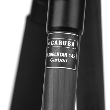 Caruba Travelstar 143C oglekļa šķiedras statīvs ar galvu