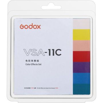 Godox VSA-11C CCT krāsu filtru komplekts priekš VSA virziena gaismas adaptera