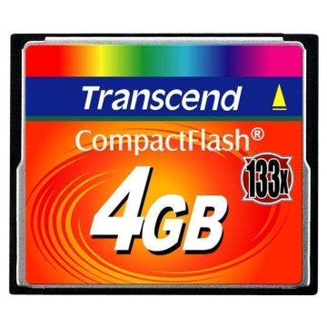 Transcend Compact Flash 4GB Karte MLC 133X