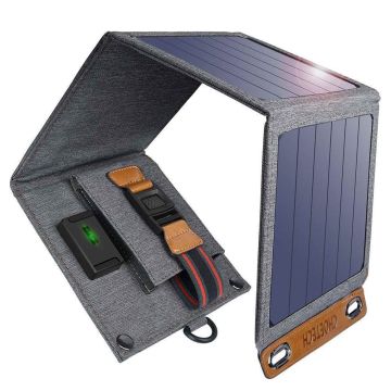 Choetech SC004 Salokāms Solārais Panelis Viedierīču Uzlādei