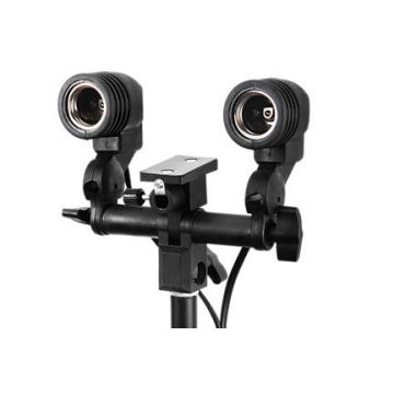 Godox LH-02 divu E27 spuldžu un lietussarga turētājs