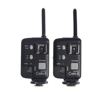 Godox Cells II divu radio palaidēju komplekts Canon