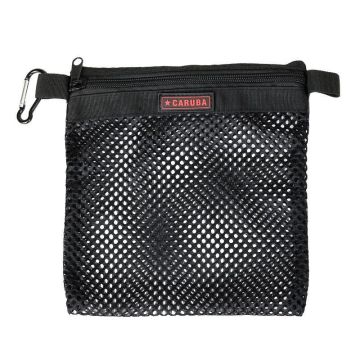 Caruba Mesh Bag for Small Accessories with Tightener and Carabiner