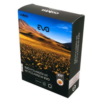 Cokin EVO Kit Metal Size M Filter Holder with Polarising filter CPL95