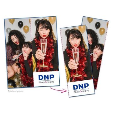 DNP DS620 Perforated, 15x20 > 2x (7.5x20) cm, 400 pcs