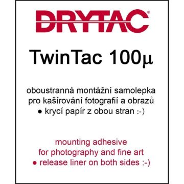 65cm x 25m TwinTac 100µ - mounting adhesive
