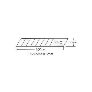 OLFA LB-10 spare blade for L-5 cutter / 10 pcs
