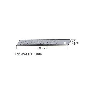 OLFA ASBB-10 spare blade for SAC-1 cutter / 10 pcs