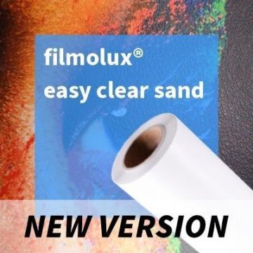 104cm x 50m Filmolux easy clear sand laminating film *new version*