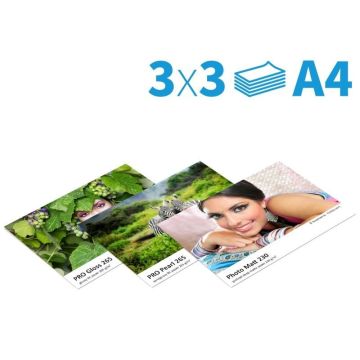 Fomei Gloss & Pearl 265 + Photo Matt 230 trial pack, A4/3x3